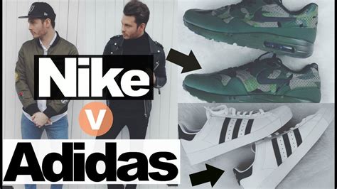 Adidas Superstars Vs Nike Air Max Sneaker Comparison Review